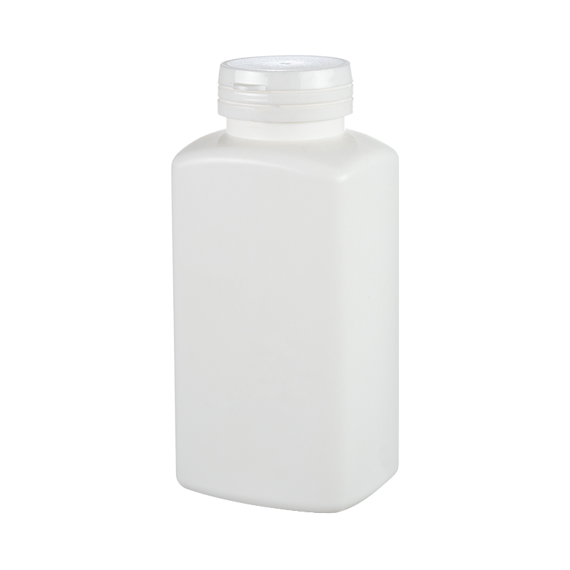 HDPE 250ml scindere quadratum Bottle